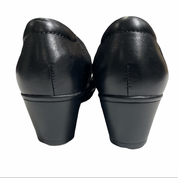 Clarks Leather Slip-on Mary Janes Ingalls Siene 5.5M 0482 - Picture 6 of 13